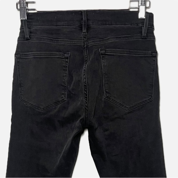 Frame La skinny de jeanne black jeans size 27 - Picture 6 of 6